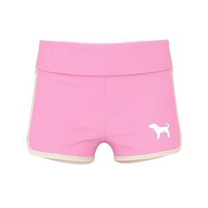 Pink | NWT’s Sold Out Pink Foldover Y2K Soft Terry Cloth Embroidered Mini Shorts